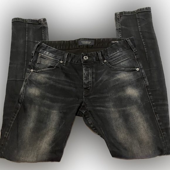 Men’s Scotch & Soda Phaidon Slim Straight Jeans - Picture 4 of 14